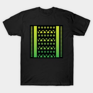 “Dimensional Energy” - V.6 Green - (Geometric Art) (Dimensions) - Doc Labs T-Shirt